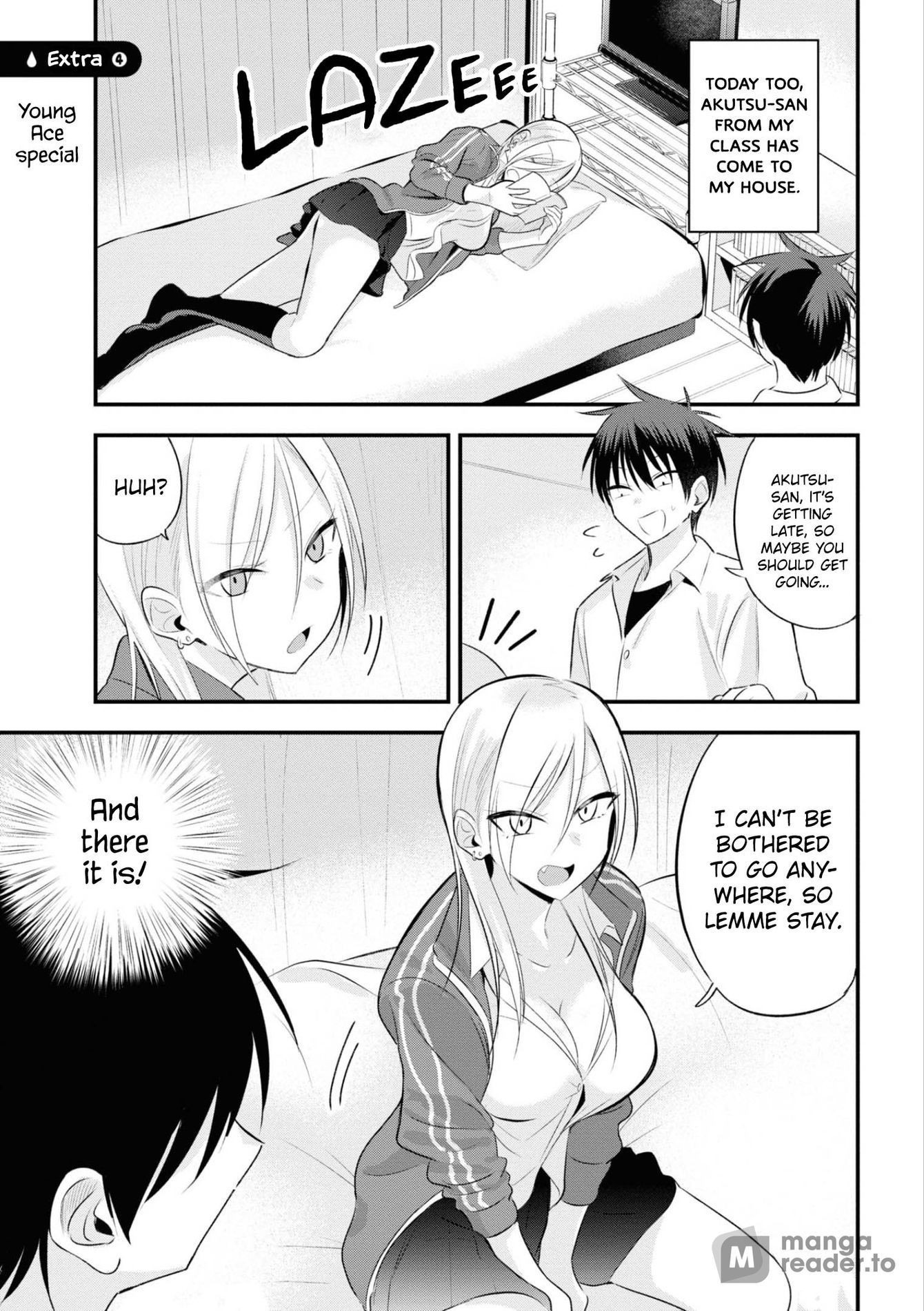 Please go home! Akutsu-san, Chapter 49.5 image 1